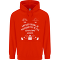 Ouija Board Voodoo Dark Black Magic Mens 80% Cotton Hoodie Bright Red