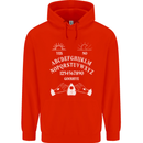 Ouija Board Voodoo Dark Black Magic Mens 80% Cotton Hoodie Bright Red
