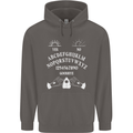 Ouija Board Voodoo Dark Black Magic Mens 80% Cotton Hoodie Charcoal