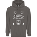 Ouija Board Voodoo Dark Black Magic Mens 80% Cotton Hoodie Charcoal