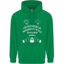 Ouija Board Voodoo Dark Black Magic Mens 80% Cotton Hoodie Irish Green