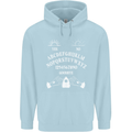 Ouija Board Voodoo Dark Black Magic Mens 80% Cotton Hoodie Light Blue