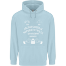 Ouija Board Voodoo Dark Black Magic Mens 80% Cotton Hoodie Light Blue
