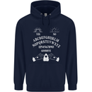 Ouija Board Voodoo Dark Black Magic Mens 80% Cotton Hoodie Navy Blue