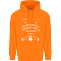Ouija Board Voodoo Dark Black Magic Mens 80% Cotton Hoodie Orange