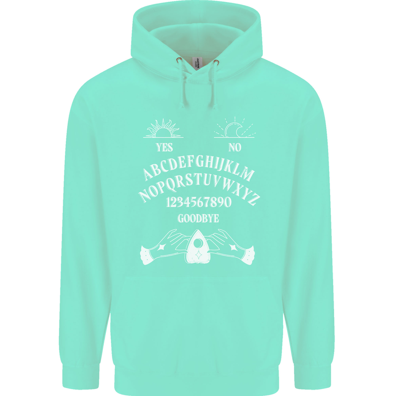 Ouija Board Voodoo Dark Black Magic Mens 80% Cotton Hoodie Peppermint