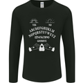 Ouija Board Voodoo Dark Black Magic Mens Long Sleeve T-Shirt Black