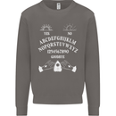 Ouija Board Voodoo Dark Black Magic Mens Sweatshirt Jumper Charcoal
