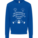 Ouija Board Voodoo Dark Black Magic Mens Sweatshirt Jumper Royal Blue