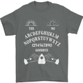 Ouija Board Voodoo Dark Black Magic Mens T-Shirt 100% Cotton Charcoal