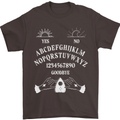 Ouija Board Voodoo Dark Black Magic Mens T-Shirt 100% Cotton Dark Chocolate