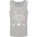 Ouija Board Voodoo Dark Black Magic Mens Vest Tank Top Sports Grey