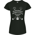 Ouija Board Voodoo Dark Black Magic Womens Petite Cut T-Shirt Black
