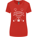 Ouija Board Voodoo Dark Black Magic Womens Wider Cut T-Shirt Red