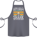 Outswim My Scuba Diving Buddy Funny Diver Cotton Apron 100% Organic Steel