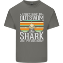 Outswim My Scuba Diving Buddy Funny Diver Mens Cotton T-Shirt Tee Top Charcoal