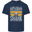 Outswim My Scuba Diving Buddy Funny Diver Mens Cotton T-Shirt Tee Top Navy Blue