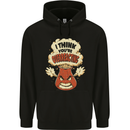 Overreacting Funny Chemistry Geek Nerd Childrens Kids Hoodie Black