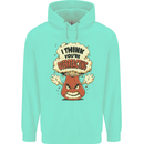 Overreacting Funny Chemistry Geek Nerd Childrens Kids Hoodie Peppermint