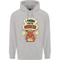 Overreacting Funny Chemistry Geek Nerd Childrens Kids Hoodie Sports Grey