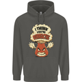 Overreacting Funny Chemistry Geek Nerd Childrens Kids Hoodie Storm Grey