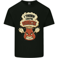 Overreacting Funny Chemistry Geek Nerd Kids T-Shirt Childrens Black