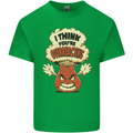 Overreacting Funny Chemistry Geek Nerd Kids T-Shirt Childrens Irish Green