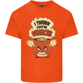 Overreacting Funny Chemistry Geek Nerd Kids T-Shirt Childrens Orange
