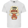 Overreacting Funny Chemistry Geek Nerd Kids T-Shirt Childrens White