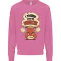 Overreacting Funny Chemistry Geek Nerd Mens Sweatshirt Jumper Azalea