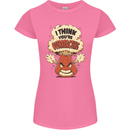 Overreacting Funny Chemistry Geek Nerd Womens Petite Cut T-Shirt Azalea