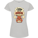 Overreacting Funny Chemistry Geek Nerd Womens Petite Cut T-Shirt Sports Grey