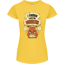 Overreacting Funny Chemistry Geek Nerd Womens Petite Cut T-Shirt Yellow