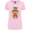 Overreacting Funny Chemistry Geek Nerd Womens Wider Cut T-Shirt Light Pink