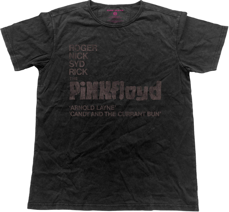 Pink Floyd Mens Vintage T-Shirt Arnold Layne Demo Unisex