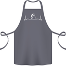 Paddle Boarding Pulse Paddleboard ECG Cotton Apron 100% Organic Steel