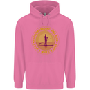 Paddle Boarding & Beer Funny Paddleboard Alcohol Childrens Kids Hoodie Azalea
