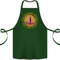 Paddle Boarding & Beer Funny Paddleboard Alcohol Cotton Apron 100% Organic Forest Green