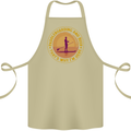 Paddle Boarding & Beer Funny Paddleboard Alcohol Cotton Apron 100% Organic Khaki