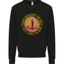 Paddle Boarding & Beer Funny Paddleboard Alcohol Kids Sweatshirt Jumper Black