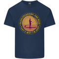 Paddle Boarding & Beer Funny Paddleboard Alcohol Kids T-Shirt Childrens Navy Blue