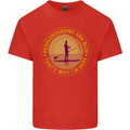 Paddle Boarding & Beer Funny Paddleboard Alcohol Kids T-Shirt Childrens Red