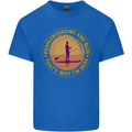 Paddle Boarding & Beer Funny Paddleboard Alcohol Kids T-Shirt Childrens Royal Blue