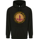 Paddle Boarding & Beer Funny Paddleboard Alcohol Mens 80% Cotton Hoodie Black
