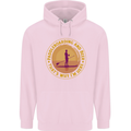Paddle Boarding & Beer Funny Paddleboard Alcohol Mens 80% Cotton Hoodie Light Pink