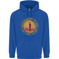 Paddle Boarding & Beer Funny Paddleboard Alcohol Mens 80% Cotton Hoodie Royal Blue