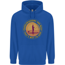Paddle Boarding & Beer Funny Paddleboard Alcohol Mens 80% Cotton Hoodie Royal Blue