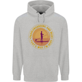 Paddle Boarding & Beer Funny Paddleboard Alcohol Mens 80% Cotton Hoodie Sports Grey