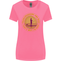Paddle Boarding & Beer Funny Paddleboard Alcohol Womens Wider Cut T-Shirt Azalea