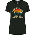 Paddle Like a Girl Funny Kayak Canoe Kayaking Womens Wider Cut T-Shirt Black